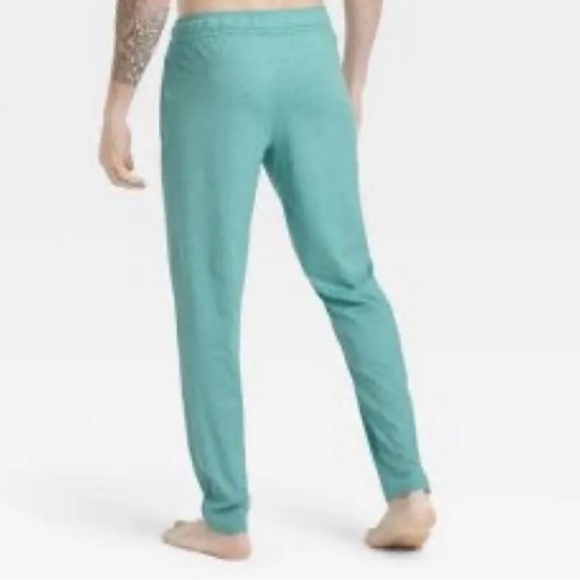 Men’s Fine Line Jogger Pants All in Motion Teal Quick Dry - Picture 3 of 4